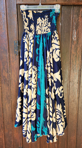 Vintage Silk Palazzo Pants