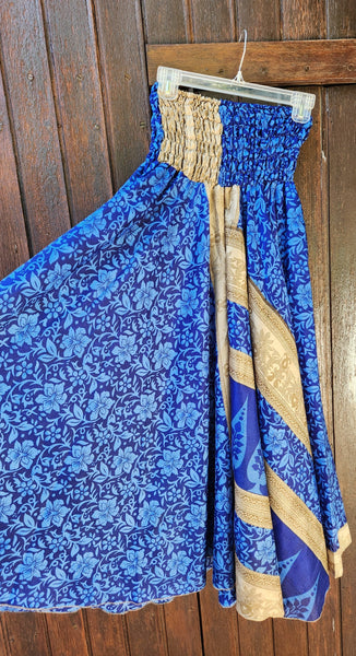 Vintage Silk Palazzo Pants