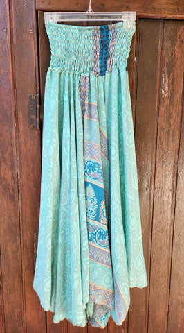 Vintage Silk Palazzo Pants