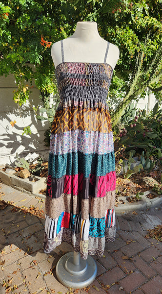 Vintage Patchwork Maxi Skirts