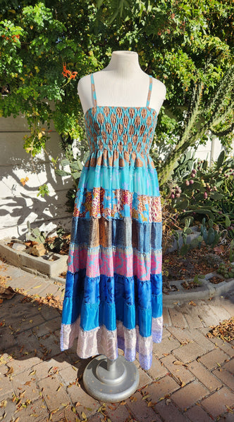 Vintage Patchwork Maxi Skirts