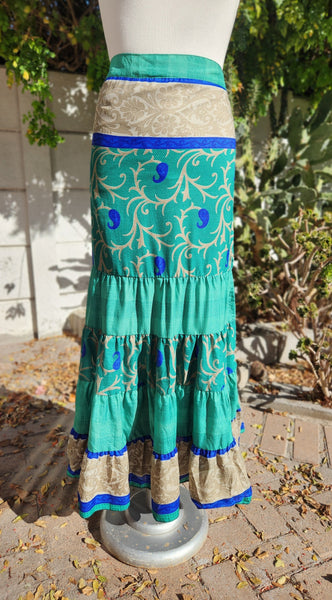 Vintage Silk Gypsy Skirts