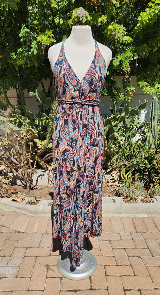 Long Luna Dress - Classic Funky Prints