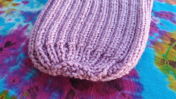 Beanie - Rib Dusty Pink