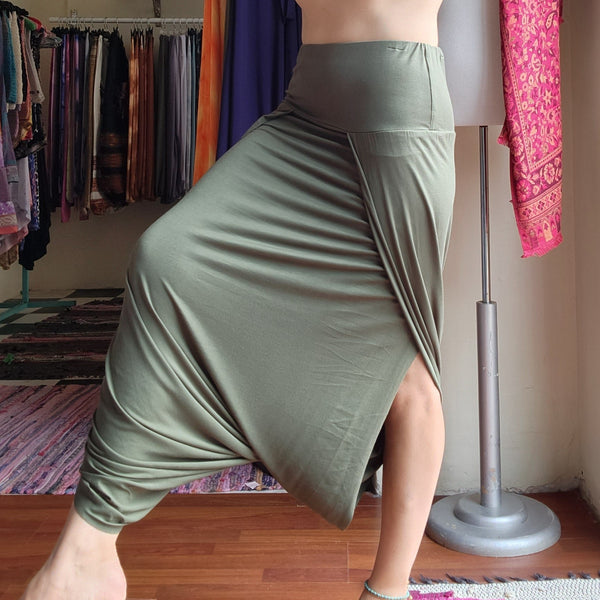 Classic Infinity Skirt - Olive Green