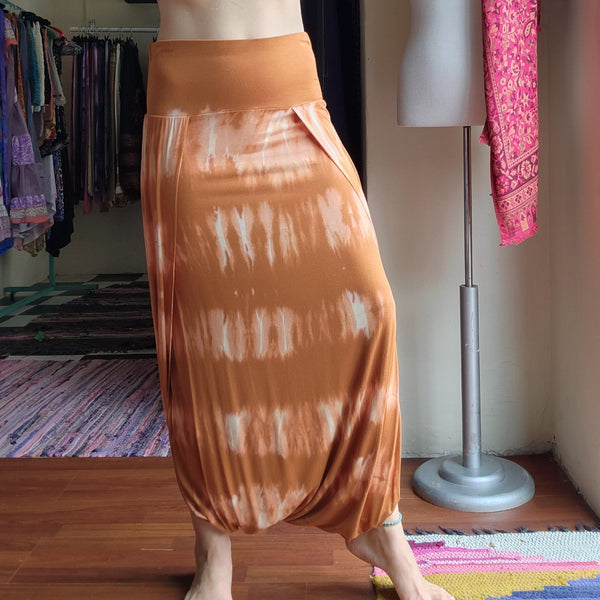 Tie-Dye Infinity Skirt - Orange ON SALE!