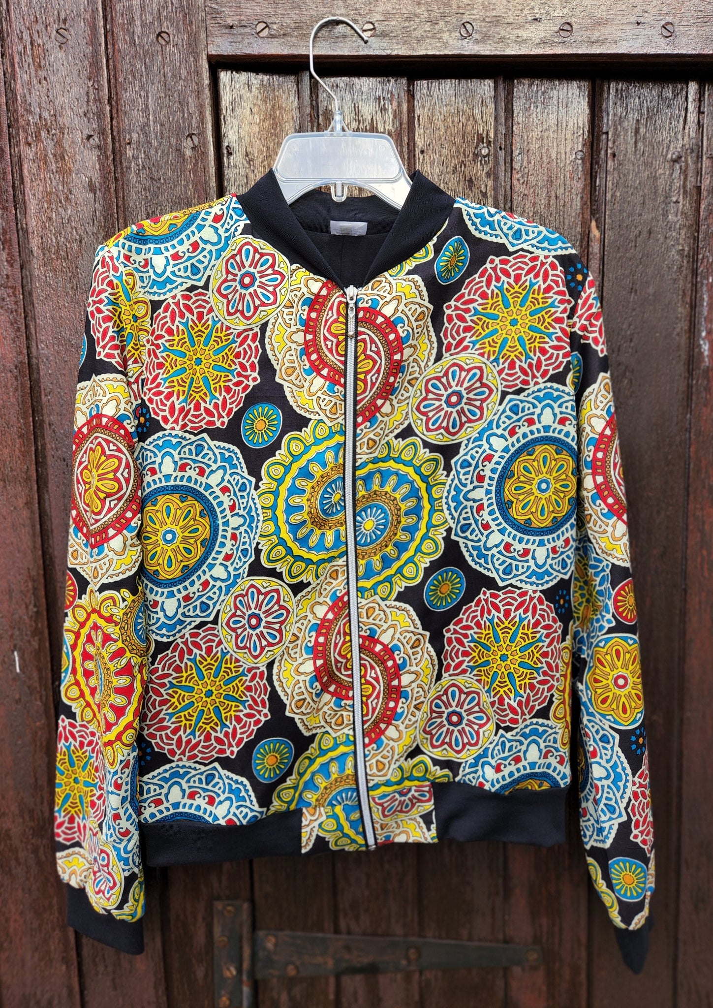 Ladies floral hot sale bomber jacket